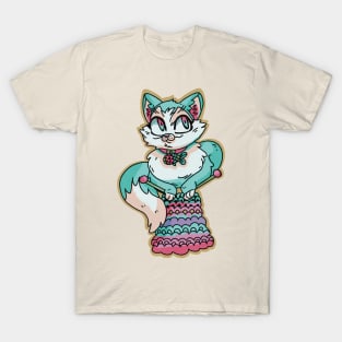 Knitting Cat T-Shirt